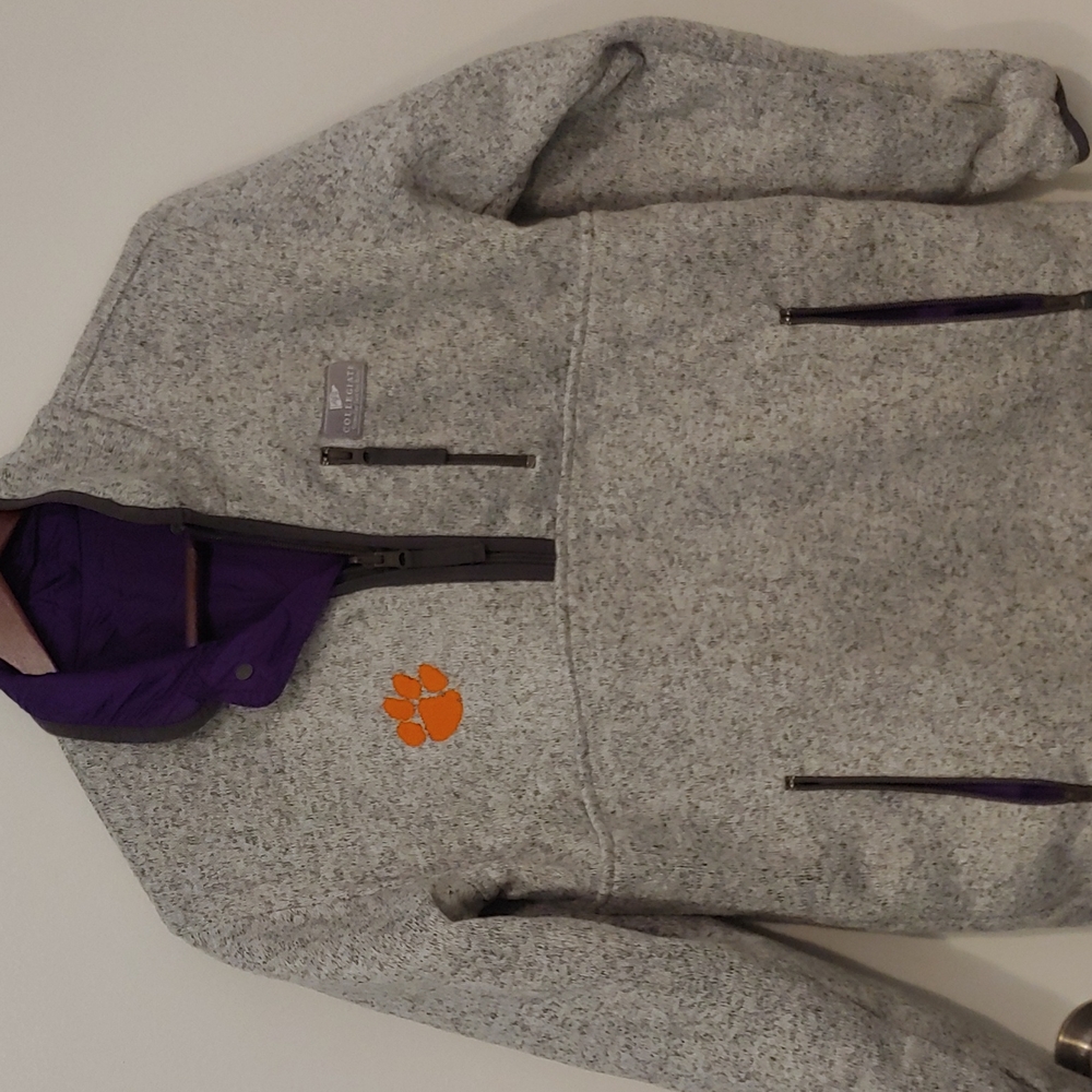 Reversible Clemson Windbreaker Jacket - image 1